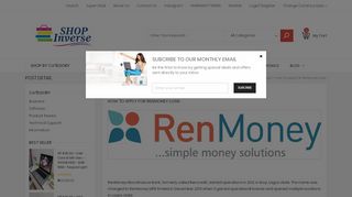 
                            11. How To Apply For RenMoney Loan. - shopinverse