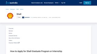 
                            11. How to Apply for Shell Graduate Program or Internship - GradAustralia