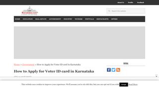 
                            6. How to Apply for Voter ID card in Karnataka