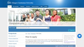 
                            1. How to Apply | Glasgow Caledonian University | Scotland, UK