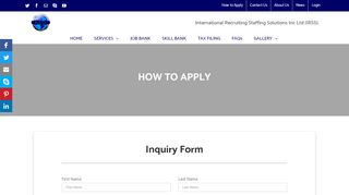 
                            4. How to apply – IRSS Work Travel