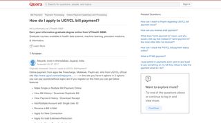 
                            13. How to apply to UGVCL bill payment - Quora