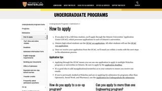 
                            12. How to apply to university | Undergraduate Programs | University of ...
