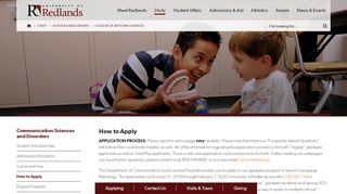 
                            12. How to Apply - University of Redlands