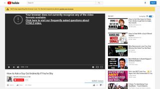 
                            5. How to Ask a Guy Out Indirectly If You're Shy - YouTube