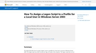 
                            4. How To Assign a Logon Script to a Profile for a Local User in Windows ...