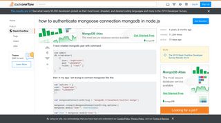 
                            4. how to authenticate mongoose connection mongodb in node.js - Stack ...