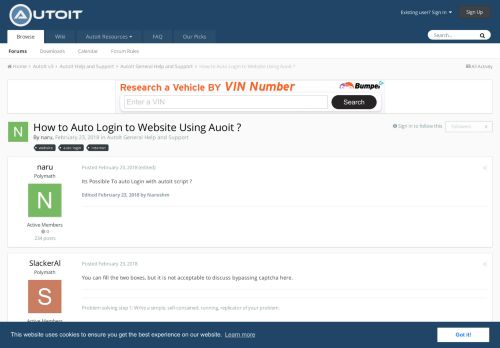 
                            2. How to Auto Login to Website Using Auoit ? - AutoIt General Help ...