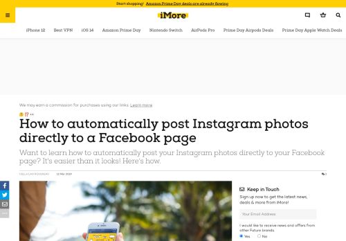 
                            12. How to automatically post Instagram photos directly to a Facebook ...
