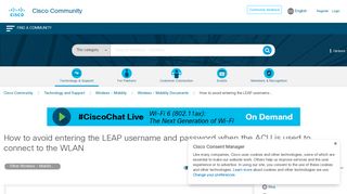
                            3. How to avoid entering the LEAP username... - Cisco Community