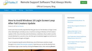 
                            10. How to Avoid Windows 10 Login Screen Loop After Fall Creators Update