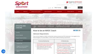 
                            2. How to be an NROC Coach - Athletes and Coaches - Sport Singapore