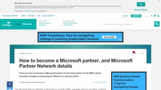 
                            9. How to become a Microsoft partner, and Microsoft Partner Network ...