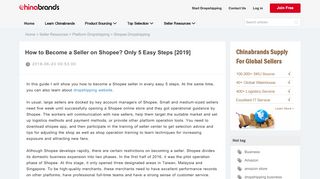 
                            11. How to Become a Seller on Shopee? Only 5 Easy Steps
