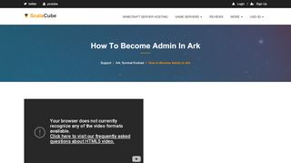 
                            11. How to Become Admin in Ark - ScalaCube