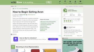 
                            10. How to Begin Selling Avon: 10 Steps (with Pictures) - wikiHow