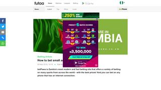 
                            6. How to bet small and win big with betPawa - Futaa