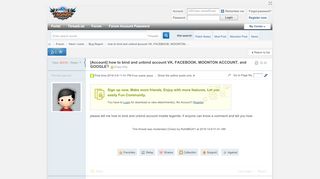 
                            5. how to bind and unbind account VK, FACEBOOK, MOONTON ACCOUNT, and ...