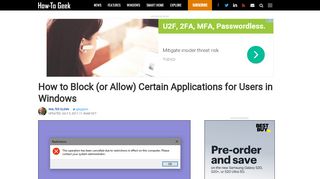 
                            13. How to Block (or Allow) Certain Applications for Users in Windows