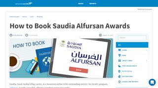 
                            8. How to Book Saudia Alfursan Awards - RewardExpert.com