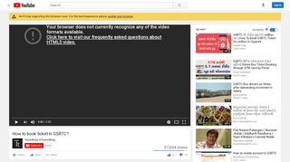 
                            9. How to book ticket in GSRTC? - YouTube