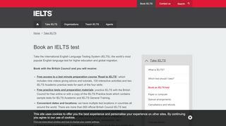 
                            3. How to book your test | Take IELTS - British Council