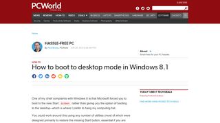 
                            6. How to boot to desktop mode in Windows 8.1 | PCWorld