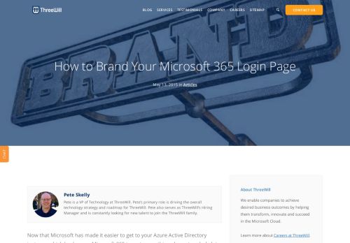 
                            7. How to Brand Your Office 365 Login Page - ThreeWill