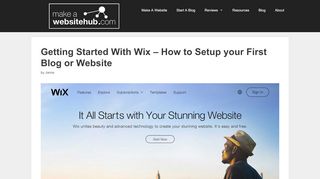
                            10. How to Build a Blog with Wix - MakeAWebsiteHub.com
