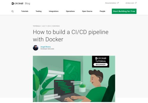 
                            4. How to build a CI/CD pipeline with Docker - CircleCI