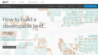 
                            8. How to Build a Developable Land Map | ArcGIS Online - Esri