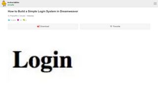 
                            8. How to Build a Simple Login System in Dreamweaver: 17 Steps