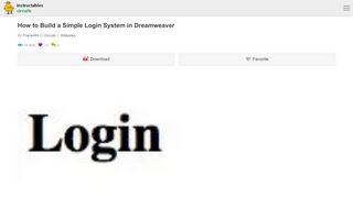 
                            5. How to Build a Simple Login System in Dreamweaver: 17 ...