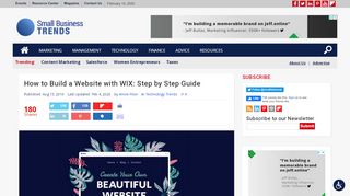
                            7. How to Build a Website with WIX: Step by Step Guide - Small Business ...