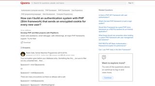 
                            11. How to build an authentication system with PHP (Slim framework ...