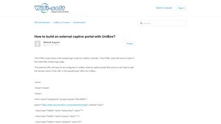 
                            5. How to build an external captive portal with UniBox? – Wifi-soft Solutions