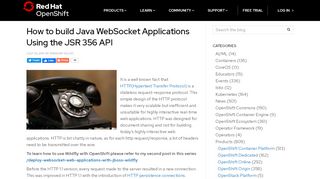 
                            9. How to build Java WebSocket Applications Using the JSR 356 API ...