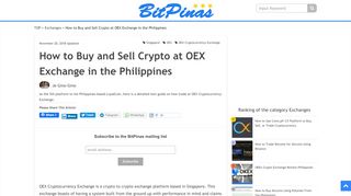 
                            12. How to Buy and Sell Crypto at OEX Exchange in the Philippines