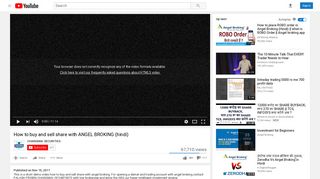 
                            11. How to buy and sell share with ANGEL BROKING (hindi) - YouTube