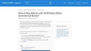 
                            12. How to Buy Bitcoin with SCB Easy (Siam Commercial Bank)? – Help ...