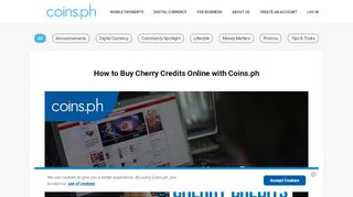 
                            11. How to Buy Cherry Credits Using Your Phone | Coins.ph