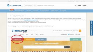 
                            6. How to buy from Rakuten - ZenMarket.jp - Japan Shopping & Proxy ...