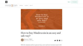 
                            10. How to buy Mindexcoin in an easy and safe way? - Medium