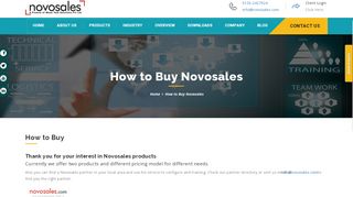 
                            3. How to Buy novosales