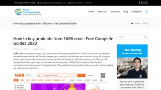 
                            7. How to buy products from 1688.com : Free Complete Guides 2019 ...