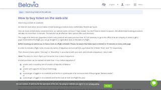 
                            7. How to buy ticket on the web-site - BELAVIA - Belarusian Airlines