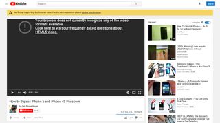 
                            8. How to Bypass iPhone 5 and iPhone 4S Passcode - YouTube