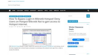 
                            10. How To Bypass Login in Mikrotik Hotspot/ Deny Users on Hotspot ...