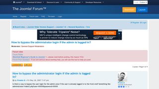 
                            5. How to bypass the administrator login if the admin is logged in ...
