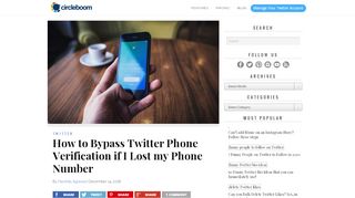 
                            9. How to Bypass Twitter Phone Verification if I Lost my Phone Number ...